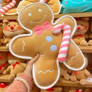 Christmas Gingerbread Man Plush Doll