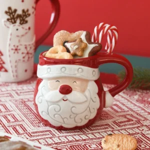 Santa Coffee Cup