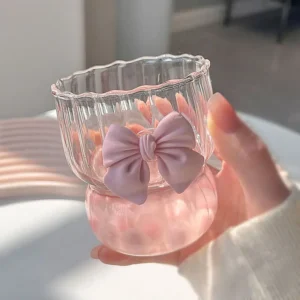 Glass Bow Cup